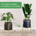 H HOMEXIN Adjustable Plant Stand Indoor, Metal Plant Stand 8 to 12 Inches - Image 3
