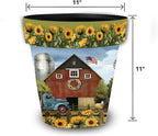 Briarwood Lane Sunflower Barn Medium Planter - Image 2