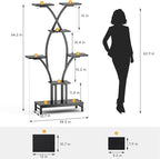 Plant Stand Indoor with Grow Lights - Image 2