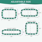4 in 1Galvanized Raised Garden Bed - Image 2