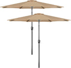 Simple Deluxe 9' Patio Umbrella Outdoor Table Market Yard Umbrella by SimpleDeluxe