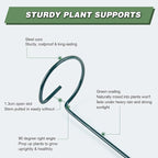 Joyhalo 12 Pack Plant Support Stakes 24 Inch, Plant Stakes, Flower Stakes - Image 6