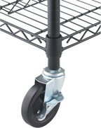 TRINITY 5-Tier Outdoor Wire Shelving Rack, 48in. x 18in. x 72in., Model# - Image 7