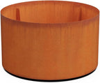Plantercraft Corten Steel Planters Large Round | 42 x 24 Inch Extra Large by Plantercraft
