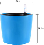 KINJOEK 4 Packs 7 Inch Self Watering Pot - Image 2
