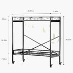 Zhongma 2 Tier Sturdy Metal Plant Stand - Image 2