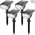 Solar Spot Lights Outdoor, IP65 Waterproof 40 LEDs Landscape Spotlights by LEREKAM