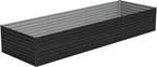 Vengarus 12x2x2FT Galvanized Raised Garden Bed Kit, Large Rectangle Elevated - Image 7