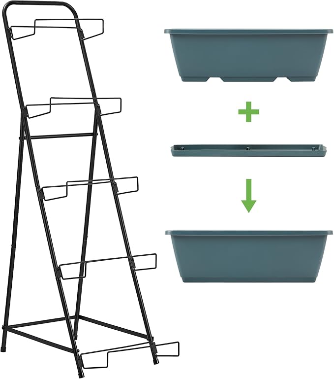 5 Tier Vertical Raised Garden Bed Planter Box, Vertical Raised Bed - Image 6