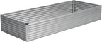 Vengarus 12x4x2FT Galvanized Raised Garden Bed Kit, Large Rectangle Elevated - Image 7