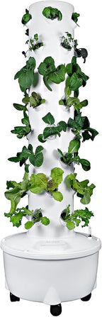 HX Aeroponic Tower | High Capacity Tower | Hydroponics Growing System Kit | by Unknown