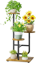 iDavosic.ly 3 Tier Plant Stand Indoor, Corner Tiered Multiple Flower Holder by iDavosicly