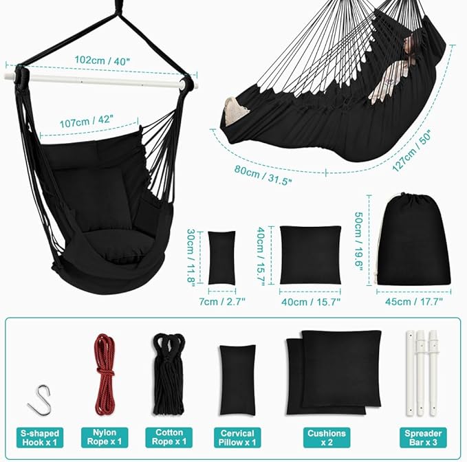 Outerman Hammock Chair, Hanging Chair - Image 3