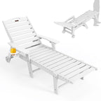 Ciokea Lounge Chair Outdoor, Oversized Chaise Lounge Chair by CIOKEA