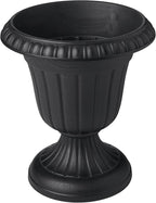 Arcadia Garden Products PL20BK Classic Traditional Plastic Urn Planter - Image 2