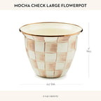 MACKENZIE-CHILDS Flowerpot, Decorative Garden Pot - Image 4