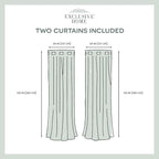 Exclusive Home Cabana Solid Indoor/Outdoor Light Filtering Hook-and-Loop Tab - Image 14
