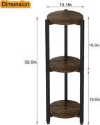 Plant Stand Indoor Corner Tall 3 Tier Metal Modern Flower Storage Plant Shelf - Image 6