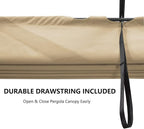 Pergola Shade Cover Replacement Canopy Top Compatible - Image 7
