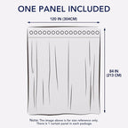 PureFit Outdoor Curtains for Patio Waterproof Weatherproof, UV Resistant - Image 6