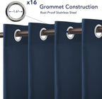 PureFit Outdoor Curtains for Patio Waterproof Weatherproof, UV Resistant - Image 4