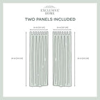 Exclusive Home Cabana Solid Indoor/Outdoor Light Filtering Hook-and-Loop Tab - Image 6