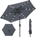 Best Choice Products 7.5ft Outdoor Solar Market Table Patio Umbrella by BestChoiceProducts