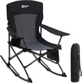 Portal Outdoor Rocking Chair Camping Folding Portable Rocker by PORTAL