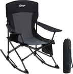 Portal Outdoor Rocking Chair Camping Folding Portable Rocker by PORTAL