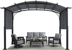 MASTERCANOPY 10x12ft Outdoor Retractable Pergola by MASTERCANOPY