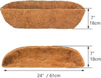 2pcs Trough Coco Liner 24 inch Wall Planter Replaceable Coco Liner - Image 2