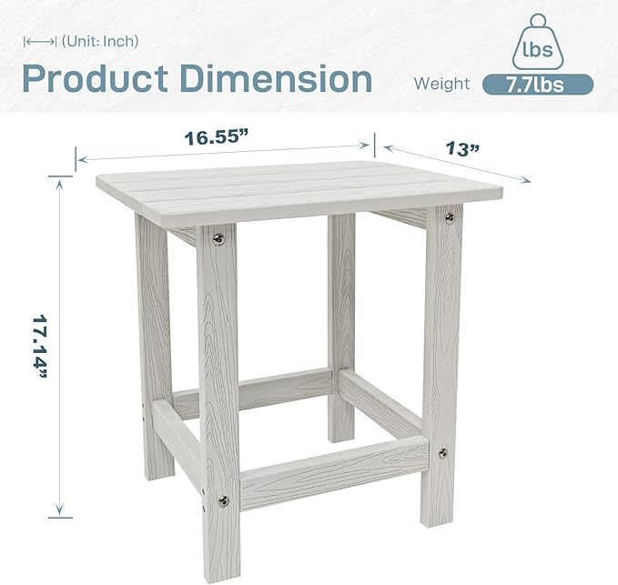 Adirondack Side Table - Image 3