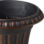 Arcadia Garden Products PL00CP Classic Traditional Plastic Urn Planter - Image 8