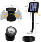 AVEKI Solar Pond Spotlights, 12 LED Solar Underwater Lights - Image 7