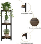 Plant Stand Indoor Corner Tall 3 Tier Metal Modern Flower Storage Plant Shelf - Image 5