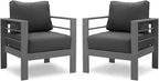 Solaste Patio Furniture Metal Armchair - Image 7
