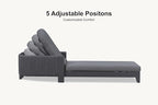 PURPLE LEAF Outdoor Daybed Sun Chaise Lounge Chairs - Image 8