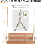 VINGLI Heavy Duty 1600 LBS HDPE Porch Swing Outdoor - Image 9