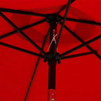 Blissun 7.5 ft Patio Umbrella, Yard Umbrella, Outdoor Market Umbrella - Image 3