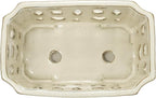 W&W Orchid Pot with Holes and Saucer - Image 4