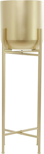 Deco 79 CosmoLiving by Cosmopolitan Modern Metal Round Planter - Image 3