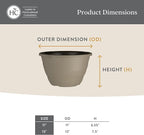 The HC Companies Wrapt Hanging Planters - Image 5