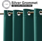 NICETOWN Outdoor Patio Curtain Extra Long Drape 120" L Waterproof/Windproof - Image 2