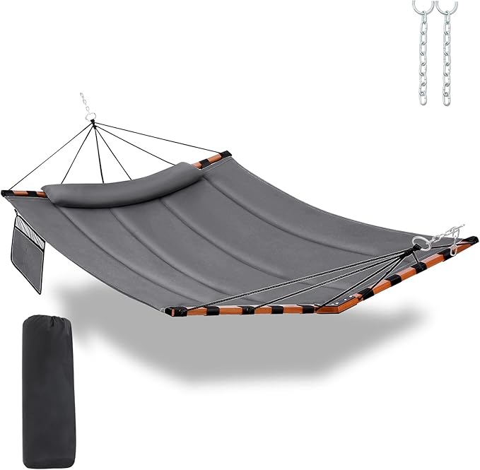 TegerDeger 12FT 2 Person Hammock Large Hammock 450LB Capacity by Tegerdeger