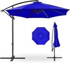 Best Choice Products 10ft Offset Cantilever Hanging Market Patio Umbrella by BestChoiceProducts