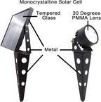 Solar Spot Lights Outdoor Legacy Mini 50X Twin Solar-Powered LED Spotlight - Image 2