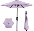 Best Choice Products 7.5ft Heavy-Duty Round Outdoor Market Table Patio Umbrella by BestChoiceProducts