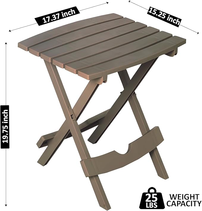Adams Quik-Fold® Side Table - Image 3