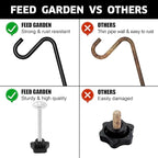 FEED GARDEN 2 Pack 29 Inch Adjustable Deck Hook, Solid Steel Deck Hangers - Image 5