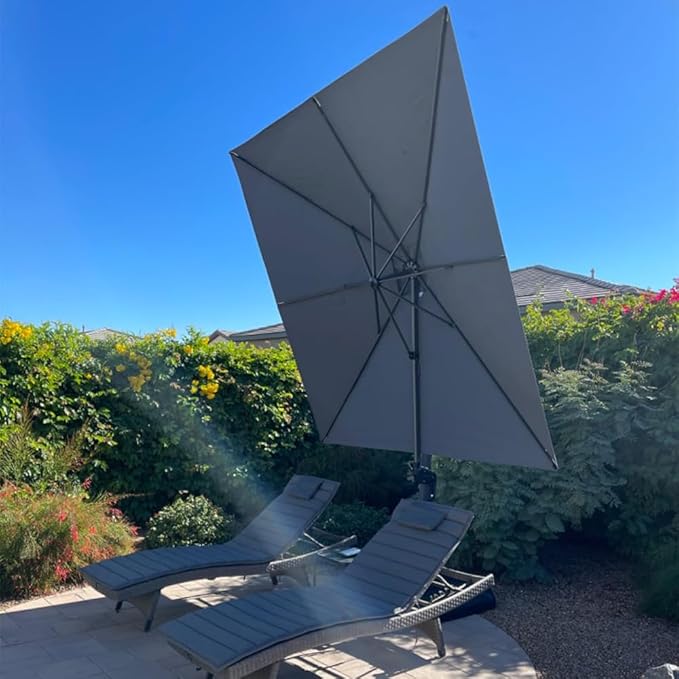PURPLE LEAF 9' X 11.5' Patio Umbrella - Image 3